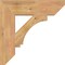Ekena Millwork Imperial Slat Smooth Bracket, Western Red Cedar, 5 1/2"W x 24"D x 24"H BKT06X24X24IMP06SWR - alternate 3